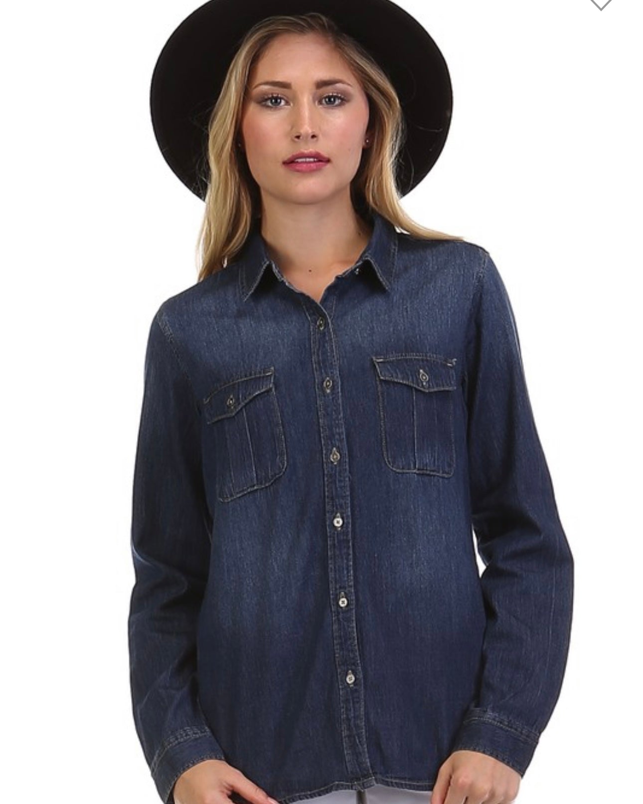 Boyfriend Denim Shirt