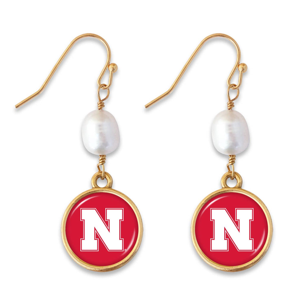 Nebraska Cornhuskers Diana Earrings