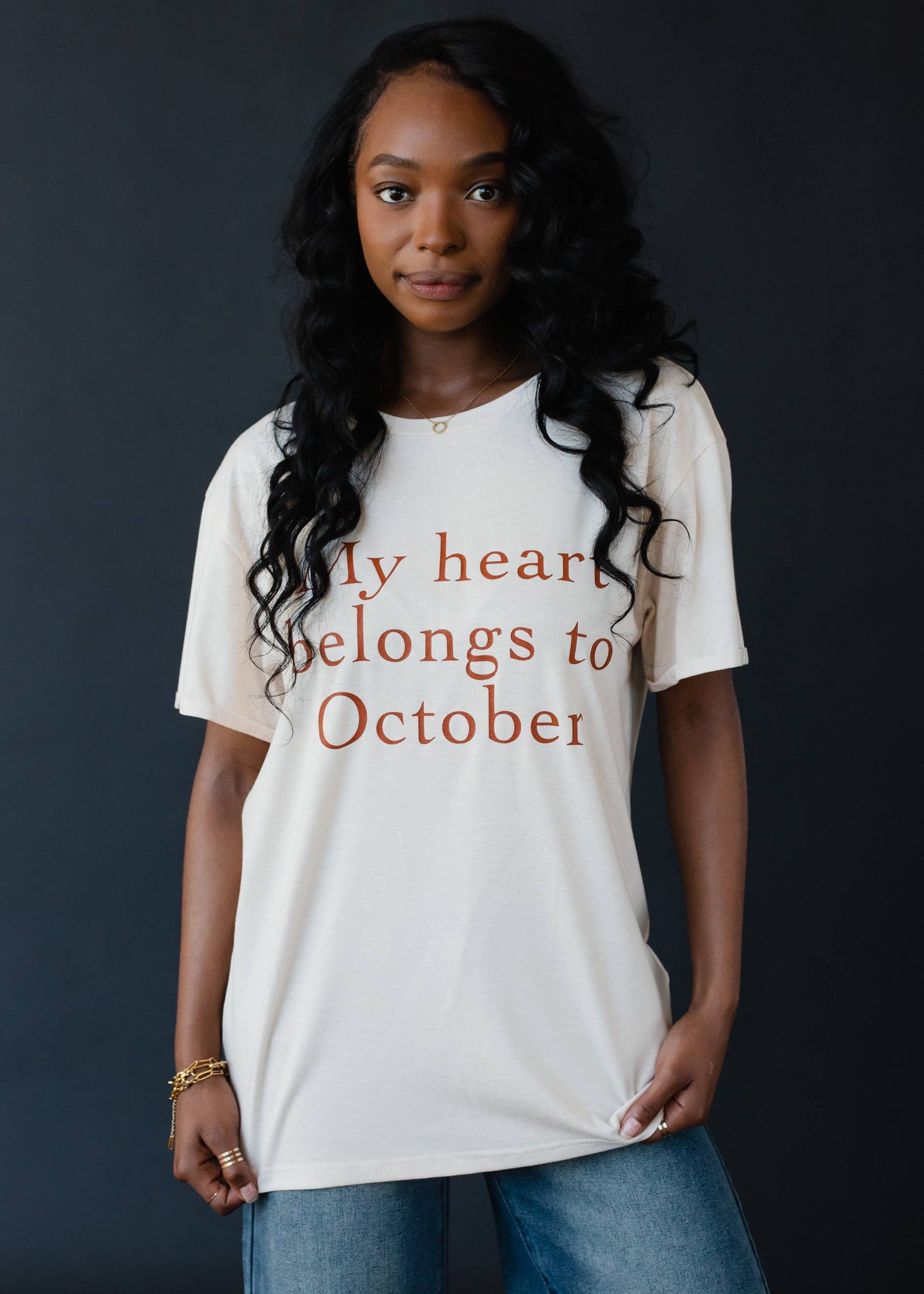 My Heart Belongs To Oct. Tee