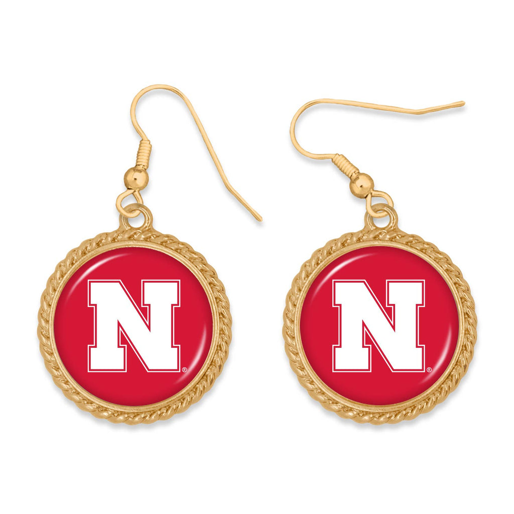 Nebraska Cornhuskers Sydney Earrings