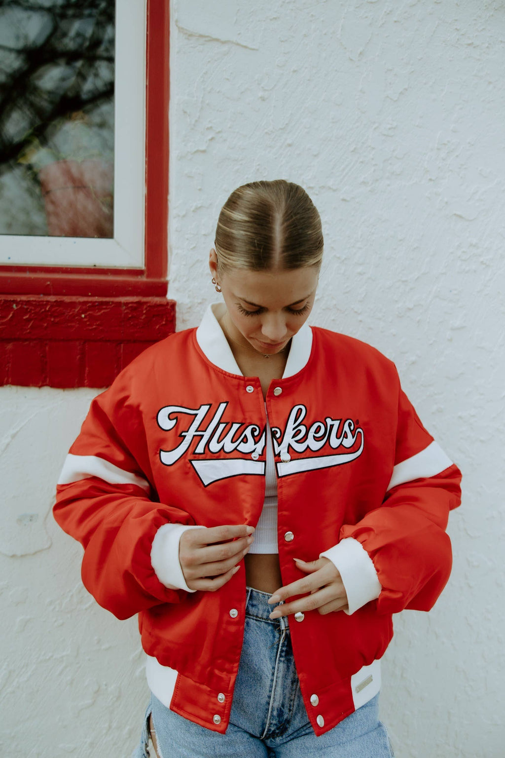 Nebraska Huskers Varsity Jacket