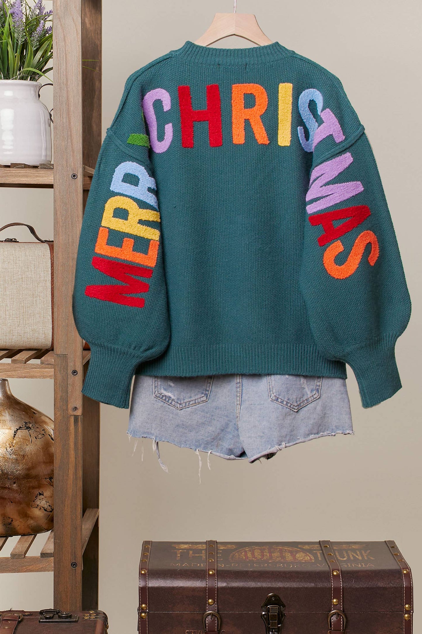 OVERSIZE Christmas Sweater with Lettering