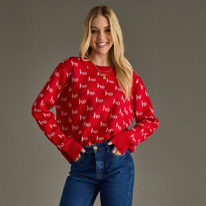 Red Ho Ho Ho Sweater