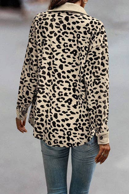 Leopard Button Up Shacket