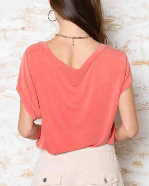 Basic V Short Sleeve