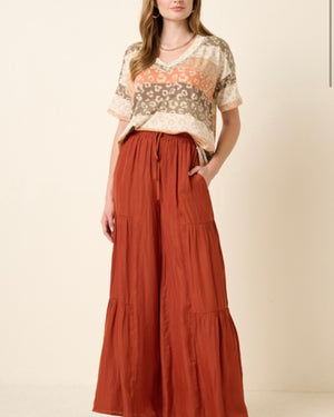 Trapeze Wide Leg Pants