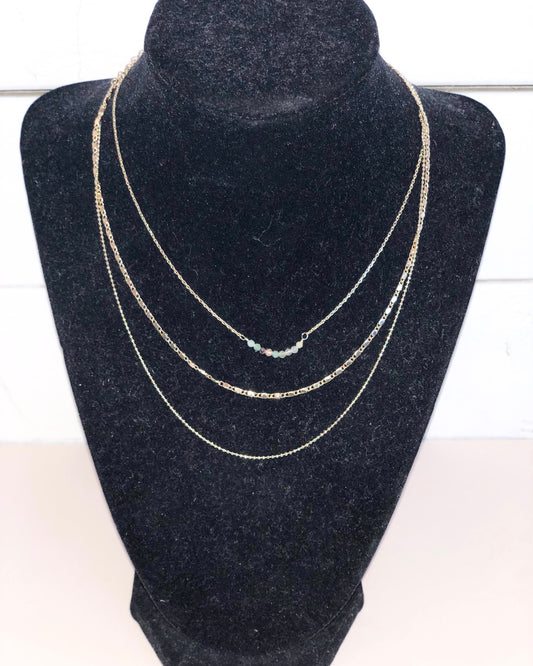 Diana 3 Strand Necklace Set