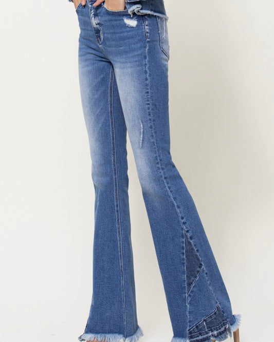 Patch Hem Flare