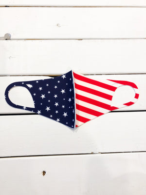 USA Flag Mask
