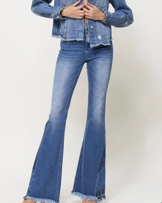 Patch Hem Flare